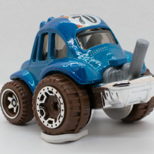 Hot Wheels '70 Volkswagen Baja Bug 2021 33 Baja Blazers Blue - Rear Left