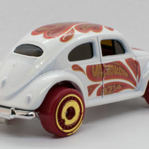 Hot Wheels VW Bug 2021 96 Holiday Racers White - Rear Right