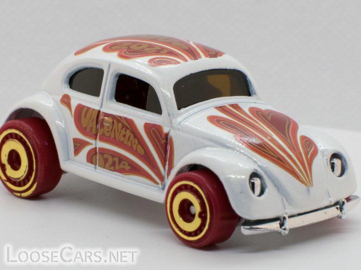Hot Wheels VW Bug: 2021 #96 Holiday Racers (White)
