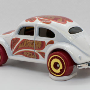 Hot Wheels VW Bug 2021 96 Holiday Racers White - Rear Left