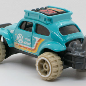 Hot Wheels Volkswagen Baja Bug 2022 160 Mud Studs Aqua - Rear Left