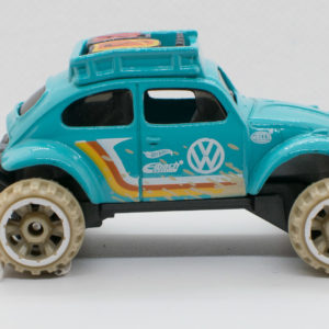 Hot Wheels Volkswagen Baja Bug 2022 160 Mud Studs Aqua - Right