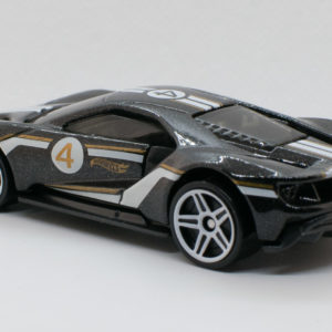 Hot Wheels '17 Ford GT 2021 164 Then and Now Black - Rear Left