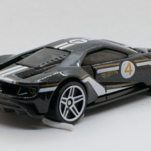 Hot Wheels '17 Ford GT 2021 164 Then and Now Black - Front Left