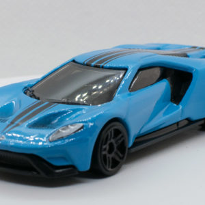 Hot Wheels '17 Ford GT 2022 157 HW Turbo Blue - Front Left