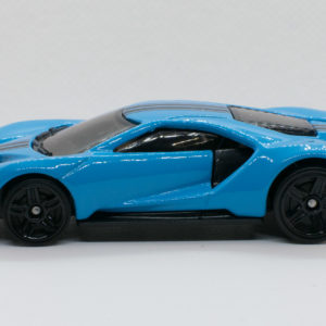 Hot Wheels '17 Ford GT 2022 157 HW Turbo Blue - Left