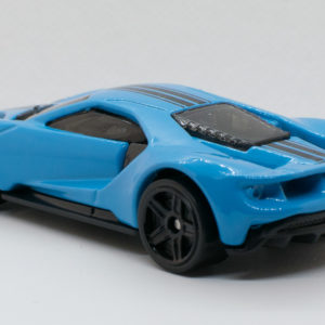 Hot Wheels '17 Ford GT 2022 157 HW Turbo Blue - Rear Left