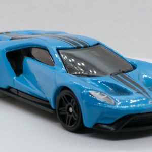 Hot Wheels '17 Ford GT 2022 157 HW Turbo Blue - Front Right