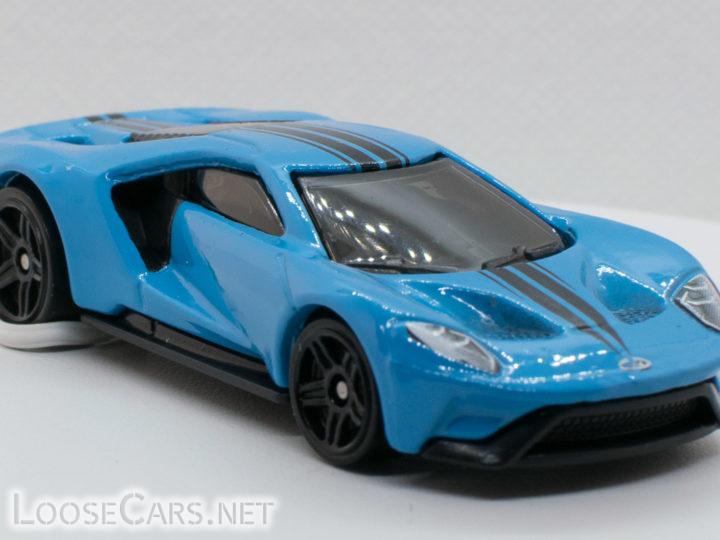 Hot Wheels ’17 Ford GT: 2022 #157 HW Turbo (Blue)