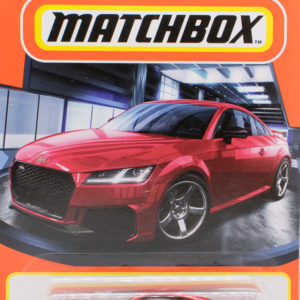 Matchbox 2019 Audi TT RS Coupé: 2022 #49 MBX Showroom - Card Front