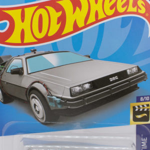 Hot Wheels Back to the Future Time Machine: 2022 #167 HW Screen Time - Card Front