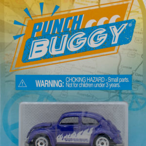Jada Punch Buggy Volkswagen Beetle: 2021 Wave 3 Purple with Silver - Card Front