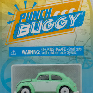 Jada Punch Buggy Volkswagen Beetle: 2021 Wave 3 Green with White - Card Front