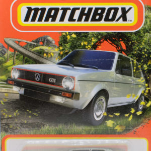 Matchbox '76 Volkswagen MK1 GTI Golf 2022 25 MBX Highway - Card Front