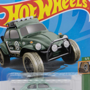 Hot Wheels Volkswagen Baja Bug 2022 160 Mud Studs Mint - Card Front