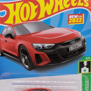 Hot Wheels Audi e-tron GT: 2022 #176 HW Green Speed Red - Card Front
