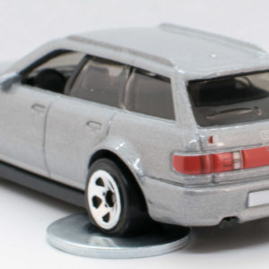 Hot Wheels '94 Audi Avant RS2: 2021 #157 Factory Fresh Silver - Rear Left