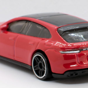 Hot Wheels Porsche Panamera Turbo S E-Hybrid Sport Turismo 2023 38 HW Green Speed Red - Rear Left