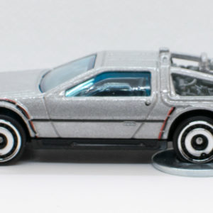 Hot Wheels Back to the Future Time Machine: 2022 #167 HW Screen Time - Left