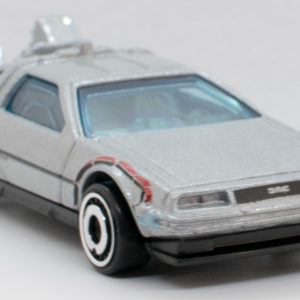 Hot Wheels Back to the Future Time Machine: 2022 #167 HW Screen Time - Front Right