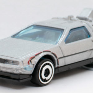 Hot Wheels Back to the Future Time Machine: 2022 #167 HW Screen Time - Front Left