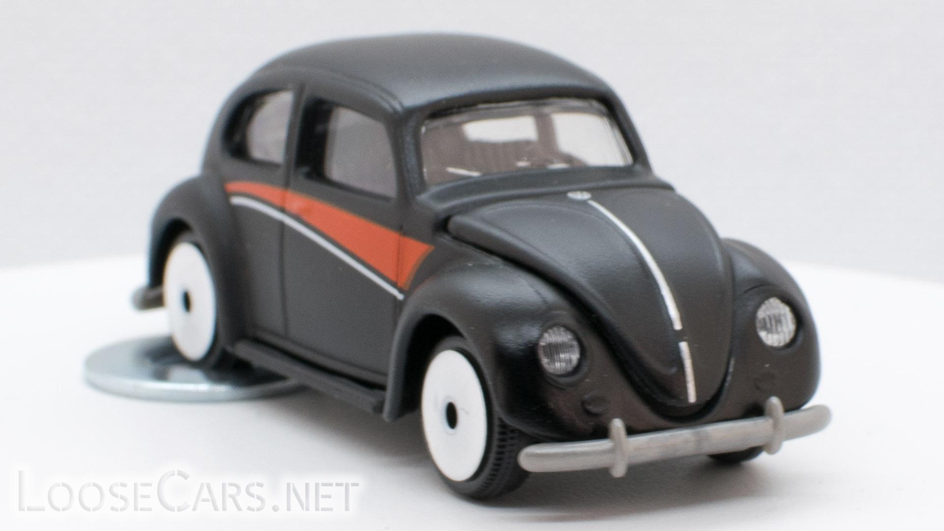 Jada Punch Buggy Volkswagen Beetle: 2021 Wave 3 Black with Red - Front Right