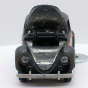 Jada Punch Buggy Volkswagen Beetle: 2021 Wave 3 Black with Red - Front Open