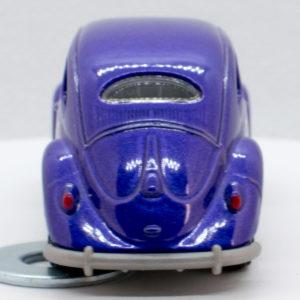 Jada Punch Buggy Volkswagen Beetle: 2021 Wave 3 Purple with Silver - Rear