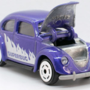 Jada Punch Buggy Volkswagen Beetle: 2021 Wave 3 Purple with Silver - Front Right Open