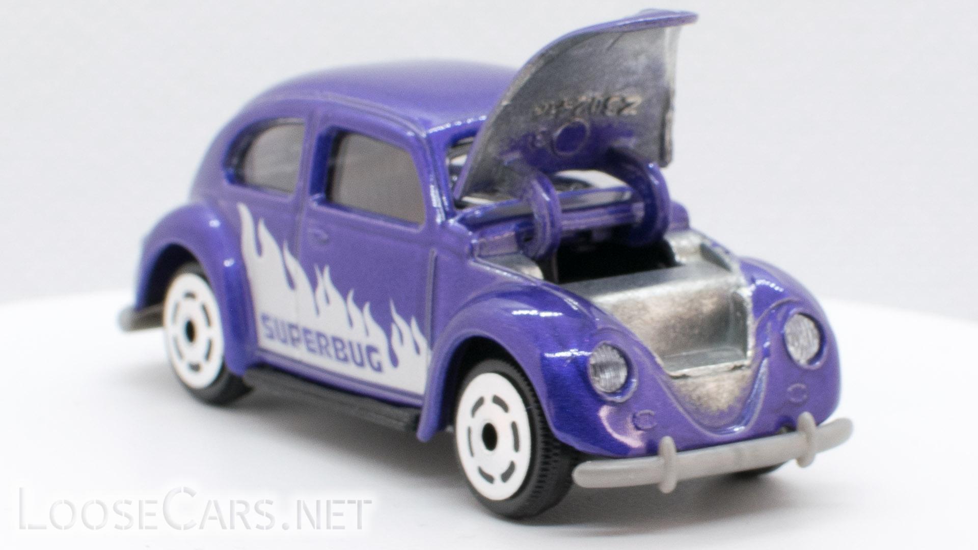 Jada Punch Buggy Volkswagen Beetle: 2021 Wave 3 Purple with Silver - Front Right Open