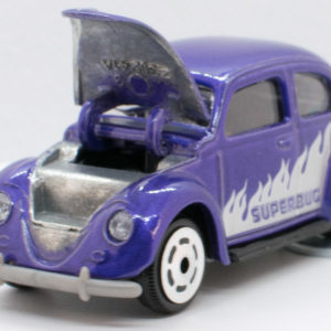 Jada Punch Buggy Volkswagen Beetle: 2021 Wave 3 Purple with Silver - Front Left Open