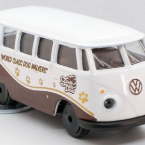 Jada Punch Buggy Volkswagen T1: 2021 Wave 3 White on Brown - Front Right
