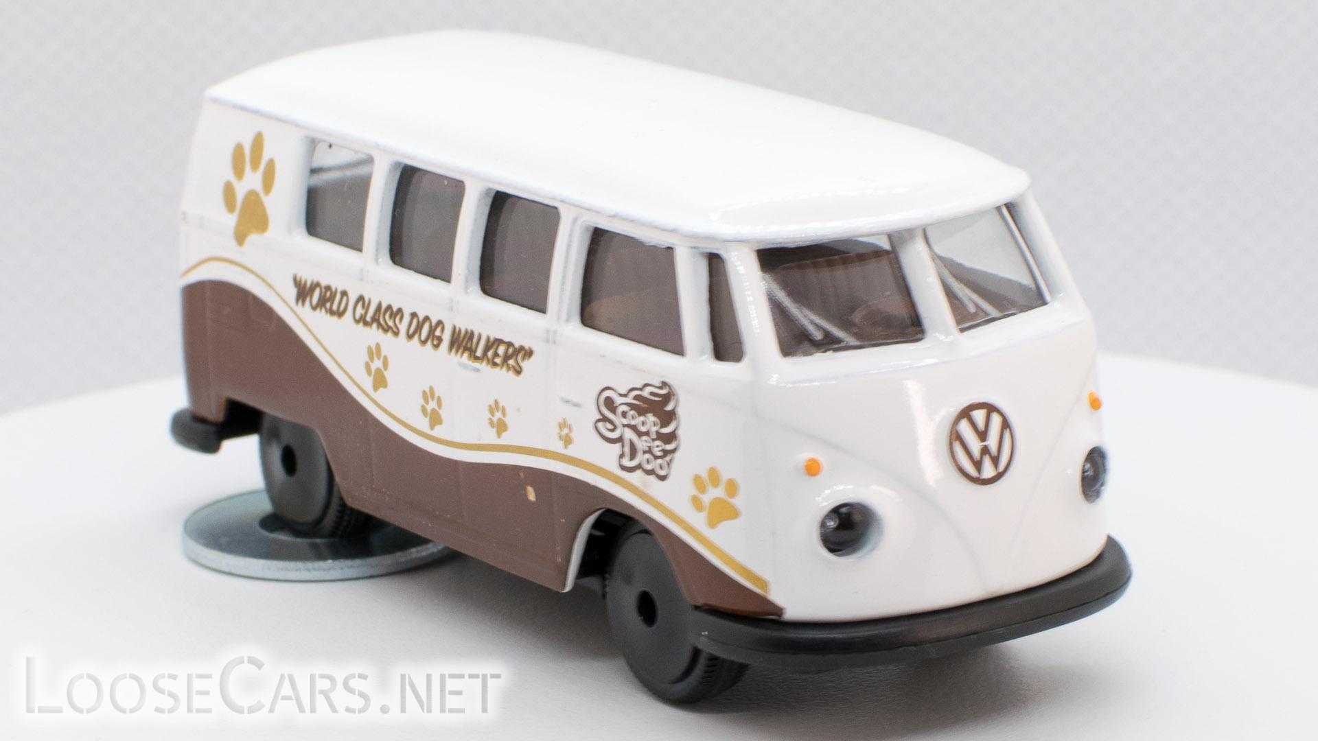 Jada Punch Buggy Volkswagen T1: 2021 Wave 3 White on Brown - Front Right