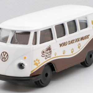 Jada Punch Buggy Volkswagen T1: 2021 Wave 3 White on Brown - Front Left