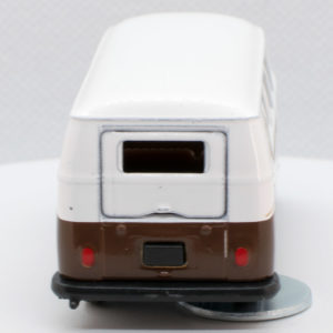 Jada Punch Buggy Volkswagen T1: 2021 Wave 3 White on Brown - Rear