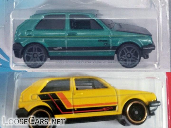 [FOUND] A Couple Hot Wheels Volkswagen Golf MK2 releases