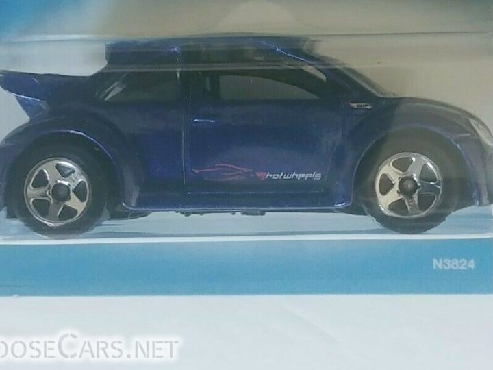 [HUNT] Hot Wheels Volkswagen New Beetle Cup: 2008 Blue